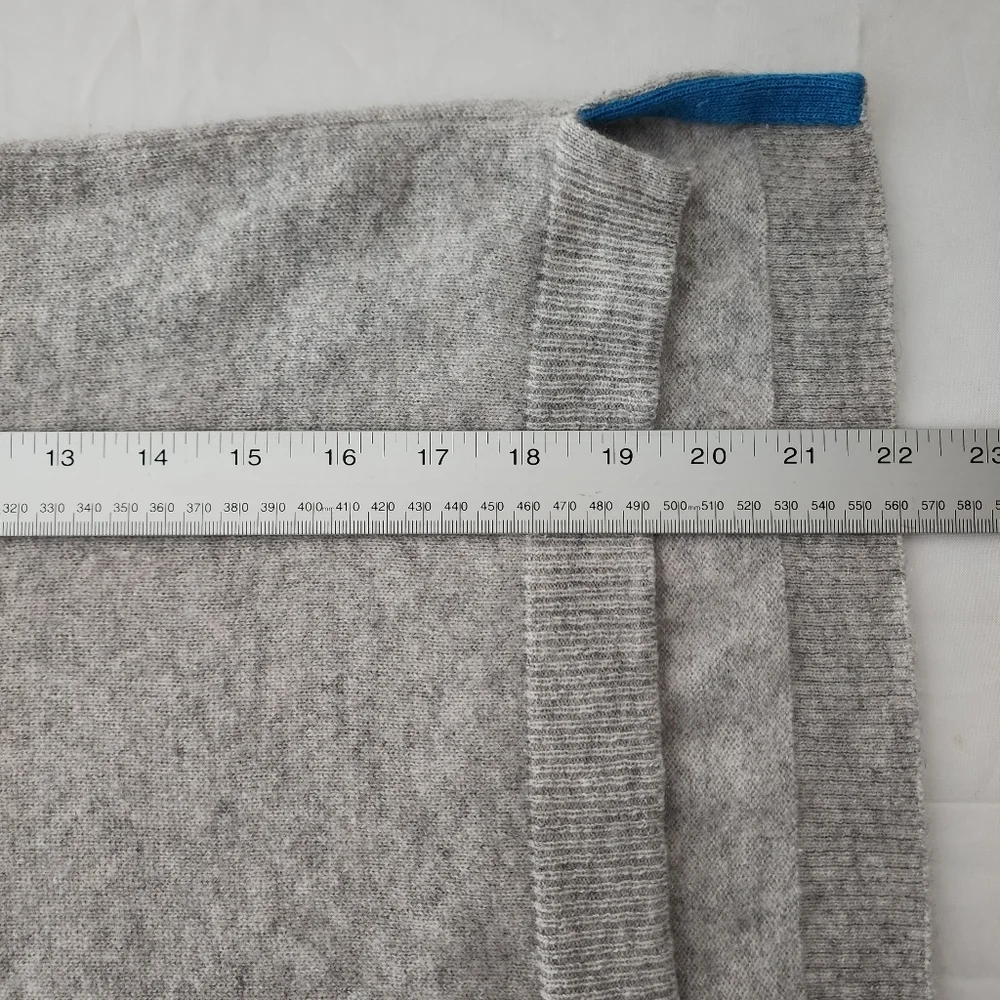 Autumn Cashmere Kids Peace Graphic Sweater in Grey - Picture 5 of 5
